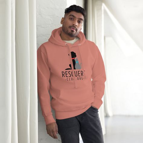 Introducing the Official Rescuers Club Men's Premium Hoodie, the softest hoodie you'll ever own. This classic streetwear piece features a convenient pouch pocket and a warm hood for chilly evenings, making it perfect for any animal lover. Plus, 10% of our net profits are donated to animal shelters and rescue organizations across the USA. • 100% cotton face • 65% ring-spun cotton, 35% polyester • Front pouch pocket • Self-fabric patch on the back • Matching flat drawstrings • 3-panel hood Disclai Blazer Bleu, Classic Streetwear, Soft Hoodie, Navy Blazer, Green And Khaki, Fabric Patch, Comfy Hoodies, Christian Clothing, Carolina Blue