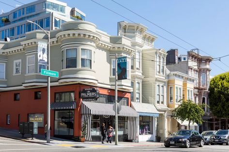 Moving guide to San Francisco: What you need to know about living in SF - Curbed SF Tips On Moving, Moving Guide, San Francisco Neighborhoods, Pedestrian Walk, Walkable City, Moving To San Francisco, Real Estate Site, Heath Ceramics, Living In San Francisco
