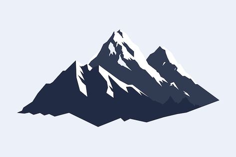 Free vector flat design mountain range s... | Free Vector #Freepik #freevector #mountain-outline #mountain-silhouette #outline #flat-design Mountain Outline, Sale Illustration, Good Morning Smiley, Mountain Silhouette, Psd Icon, Mountain Range, Hello Summer, Grafik Design, Vector Photo