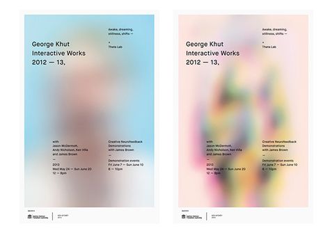 George Khut Interactive Works on Behance Stuart Hall, Interactive Poster, Mises En Page Design Graphique, Poesia Visual, Plakat Design, Typography Layout, Grafic Design, Magazine Layout, Photo Images