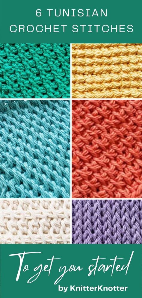 Amigurumi Patterns, Tunisian Crochet How To, Basic Tunisian Crochet Stitches, Tunisian Crochet Simple Stitch, Tunisian Reverse Stitch, Easy Tunisian Crochet Stitches, Tunisian Knit Stitch Crochet, Tunisian Crochet Stitches Free, Beginner Tunisian Crochet Patterns