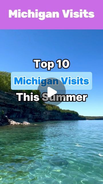 Travel Michigan on Instagram: "Comment your favorite emoji if you are visiting one of these places this summer! ☀️ • Summer is almost here! Below is our list of the awesome Michigan visits for this summer! 🌸  - Mackinac Island - Torch Lake - Grand Haven - Pictured Rocks National Lakeshore - Isle Royale National Park - Porcupine Mountains Wilderness State Park - Tahquamenon Falls State Park - Sleeping Bear Dunes - Fishtown- Leland Michigan - South Haven • Make sure you follow for more! 👍  • #mistateparks #michigan #michiganders #michigander #puremichigan #travelmi #michigantravel #theupperpeninsula #upperpeninsula #travel #travelmichigan #upnorth #mittigan #greatlakesstate" Tahquamenon Falls Michigan, Torch Lake Michigan, Leland Michigan, Porcupine Mountains, Grand Haven Michigan, Travel Michigan, Tahquamenon Falls, Bear Island, Isle Royale