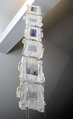 "Spirit" artist book ~ by Bridgette Guerzon Mills Assemblage Art, Encaustic Art, Polaroid Transfer, Peer Learning, Tea Bag Art, Book Sculpture, Handmade Books, Paper Sculpture, Artist Books