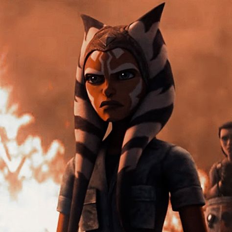 Tales Of The Jedi Ahsoka, Star Wars Profile Picture, Ahsoka Icon, Tales Of The Jedi, Orange Icon, Ashoka Tano, Orange Icons:), Bad Batch, Ahsoka Tano