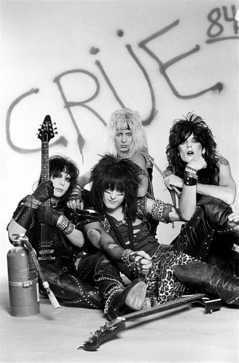 Motley Crue Poster, 80s Rock Aesthetic, 80’s Rock, Motley Crew, Hair Metal Bands, Mick Mars, Vince Neil, Motley Crüe, Rock Aesthetic