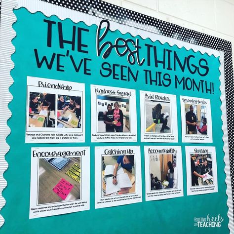 Get To Know Your Teacher Bulletin Board, Caught Being Good Bulletin Board, Childcare Front Entrance Ideas, Classroom Photo Bulletin Board, Caught Doing Good Bulletin Board, Math Is My Jam Bulletin Board, Student Success Bulletin Board, Polaroid Wall Classroom, Character Strong Bulletin Board