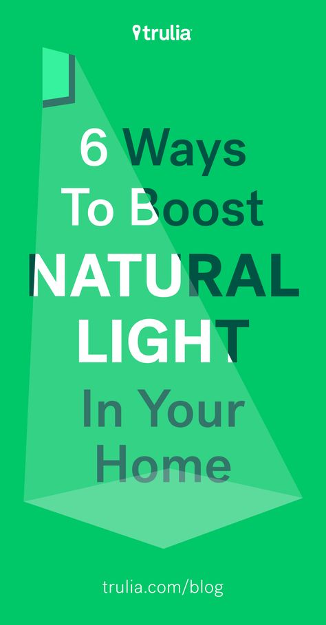 Real Estate Tips, Nature, Adding Natural Light To Your Home, Natural Light Room, Small Apartment Plans, A Dark Room, Organized Life, London Flat, Apartment Plans