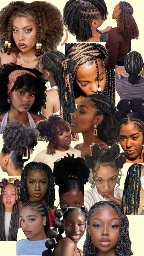 Coily Hairstyles, Protective Styles For Natural Hair Short, Short Natural Curly Hair, 4b Hair, Black Hair Aesthetic, Mixed Curly Hair, Quick Natural Hair Styles, Goddess Braids Hairstyles, Transitioning Hairstyles