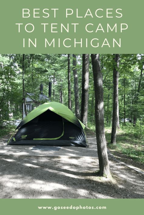 Camping Michigan, Camping In Michigan, Michigan Campgrounds, Midwest Summer, Camping Illustration, What To Take Camping, Michigan Camping, Camping Essentials List, Michigan State Parks