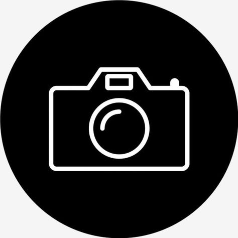 Photography Icon, Digital Icon, Camera Clipart, Png Line, Best Photography Logo, Square Png, Ios 7 Design, Icon Photography, Boy Silhouette