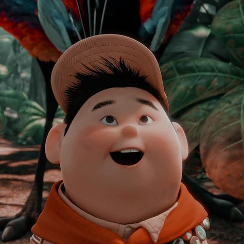 Up Aesthetic Pixar, Russell Up, Russell From Up, Pixar Icons, Disney Core, Tiktok Pfps, Cartoon Up, Russel Up, Disney Icon