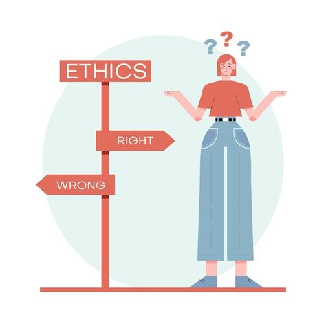Leadership, Ethical Dilemma, Education Poster Design, Moral Dilemma, Education Poster, Leadership Skills, Vector Photo, Premium Vector, Graphic Resources
