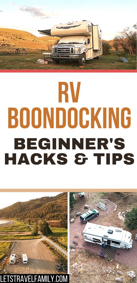 Rv Tips For Beginners, Boondocking Tips, Boondocking Rv, Boondocking Camping, Rv Boondocking, Urban Camping, Ideas For Camping, Travel Trailer Living, Rv Campsite