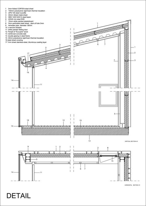 Gallery of 6 Eye-Catching Corten Steel Construction Details - 6 Contemporary Architecture House, Architect Career, Steel Architecture, Architecture Design Process, Steel Cladding, Prairie House, Architecture Portfolio Design, Architecture Design Sketch, Construction Details