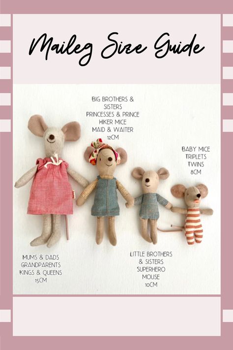 Amigurumi Patterns, Maileg Mice Diy, Diy Maileg Mice, Maileg Mice Clothes Pattern, Maileg Mouse Pattern Free, Maileg Mouse Clothes Pattern, Maileg Dollhouse Ideas, Diy Maileg Furniture, Maileg Mouse Pattern