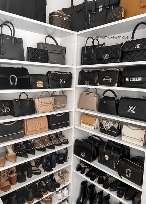 The Designer Bags to Invest in #fashion #handbag #luxury #ootd Black Drawer Handles, Minimal Apartment, Bohemian Living Room Decor, Bag Closet, Luxury Bags Collection, Investment Bags, Best Designer Bags, Classic Flap Bag, Luxury Lifestyle Dreams