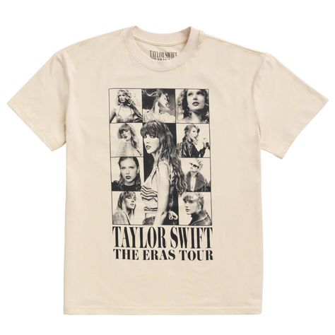 Taylor Swift Tshirt, Taylor Swift Top, Taylor Swift Merchandise, Photos Of Taylor Swift, Taylor Swift Shirts, Beige T Shirts, Beige Shirt, Tour Merch, Taylor Swift Outfits
