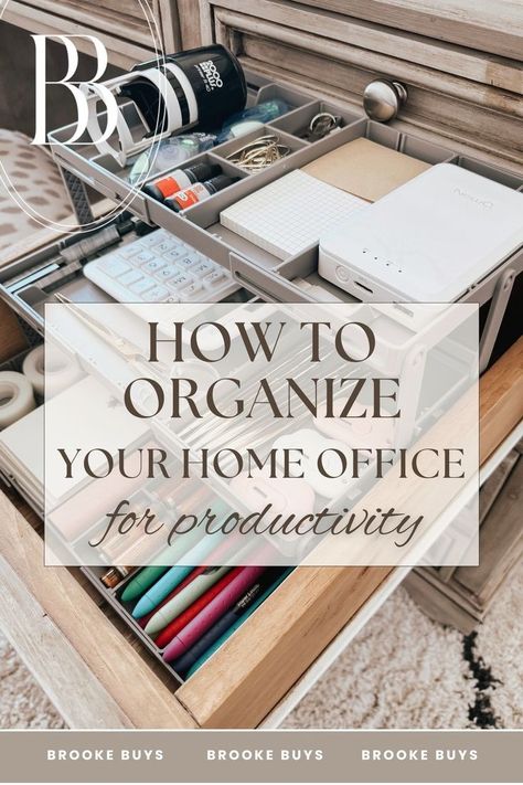 Find essential home office organizers with these Amazon finds. Boost your productivity with smart organization solutions and tips. Perfect for home organization, these office decor pieces will keep your drawer and workspace tidy. Check out these must haves and enhance your workspace now! Office Organization Ideas, Organize Office Space, Office Layouts, Cable Organizer Box, Innovative Office, Cute Office Decor, Office Organization At Work, Smart Organization, Organized Desk Drawers