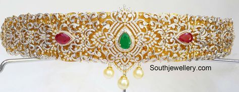 vaddanam diamond gold indian designs jewellery latest southjewellery visit jewelry