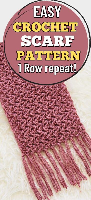 Crochet Scarves Chunky Yarn, Waffle Knit Scarf Pattern, Easy Free Scarf Crochet Pattern, Flecks Yarn Crochet Patterns, Easy Scarves To Crochet, Dk Crochet Scarf Pattern Free, Dk Weight Crochet Scarf Pattern Free, Basic Scarf Crochet Pattern, Quick Crochet Scarf Pattern