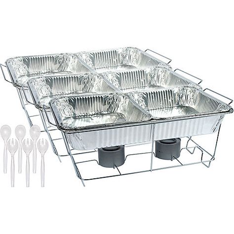 Catering, Chafing Dishes & Aluminum Pans | Party City Food Warmer Buffet, Chafing Dish, Buffet Set, Party Serving, Reception Food, Aluminum Pans, Wedding Reception Food, Food Warmer, Chafing Dishes