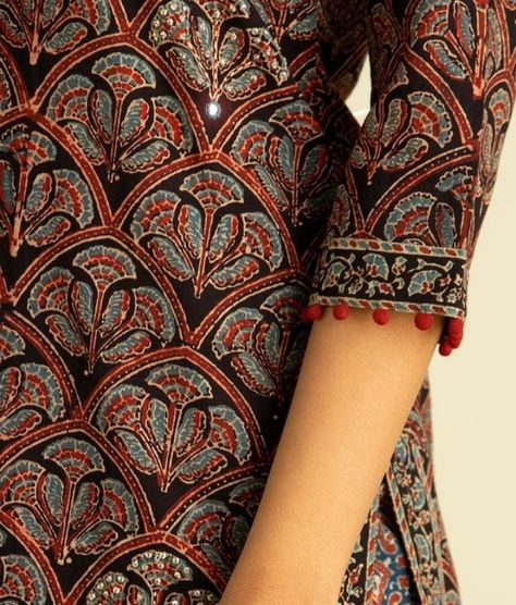 Bagh Print Dresses, Bagh Print, Kurtha Designs, Simple Kurti, Kurti Patterns, Designer Kurti Patterns, Simple Kurti Designs, Cotton Kurti Designs, Indian Prints