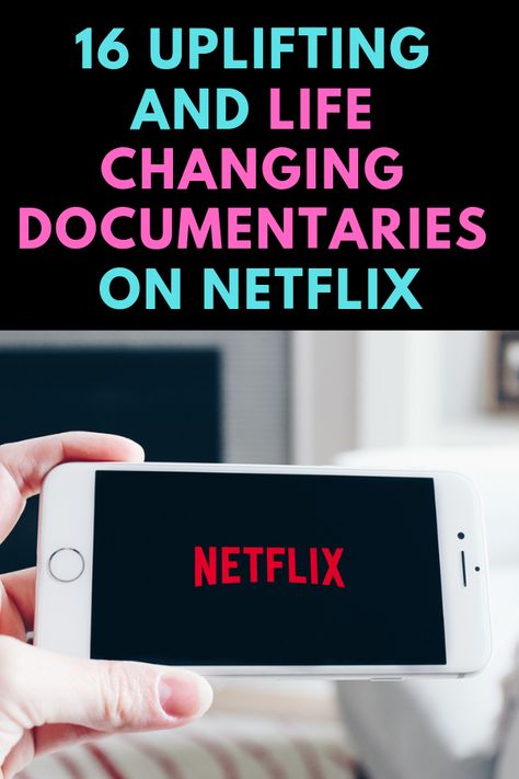 Netflix loves a documentary. In fact, it's become one of the most prolific producers of new documentaries around, so there's a huge amount of choice. Here is a list of 16 uplifting and life-changing documentaries on Netflix.  #netflix, #netflixdocumentaries, #changingdocumentaries, #upliftingdocumentaries, #bestnetflixdocumentaries, #documentarythatchangedmylife Life Changing Movies List, Documentaries On Netflix Best, Good Documentaries To Watch, Best Documentaries On Netflix, Netflix Humor, Bedtime Ritual, Netflix Documentaries, Movies Worth Watching, Best Documentaries