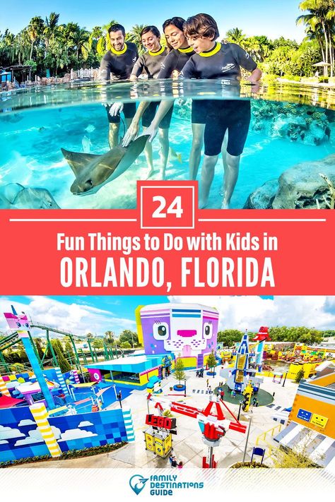 Family Destinations, Orlando With Kids, Things To Do Orlando, Orlando Florida Vacation, Things To Do In Orlando, Things To Do With Kids, Fun Family Activities, Florida Vacation, Fun Family