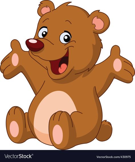 Bear Cartoon Images, Bear Claw Tattoo, Photo Ours, Avatar Babies, Teddy Bear Cartoon, Baby Animal Nursery Art, Teddy Pictures, Teddy Bear Wallpaper, Bear Vector