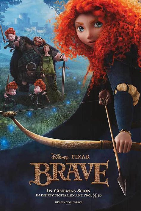 Robbie Coltrane, Tumblr, Brave Movie, Brave 2012, Merida Disney, Animated Movie Posters, Good Animated Movies, Disney Brave, Disney Princess Movies