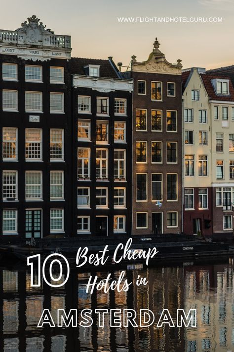 Looking for a cheap hotel in Amsterdam? Find a hotel that matches your budget with FlightAndHotelGuru.com Check out our list of the 10 best cheap hotels in Amsterdam, Netherlands. Amsterdam Hotel Room, Hotel Amsterdam Centre, Best Hotels In Amsterdam, Netherlands Trip, Paris Cheap, Amsterdam Hotels, Mini Hotel, Hotels In Amsterdam, Amsterdam City Centre