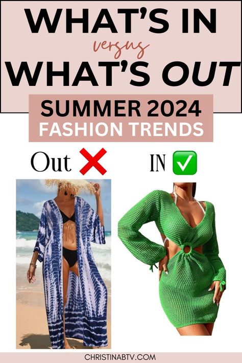 Discover the hottest summer fashion trends for 2024 and learn what's in and what's out. Upgrade your summer wardrobe with our expert tips and stay effortlessly chic all season long. Summer Style Trends 2024, Summer Chic Party Outfits, Fashionable Summer Outfits For Women, 2024 Trends For Women Summer, Trending Summer Fashion, 2024 Summer Styles For Women, Style Asthetic Picture, 2024 Summer Trends Fashion, Summer Fashion Women 2024