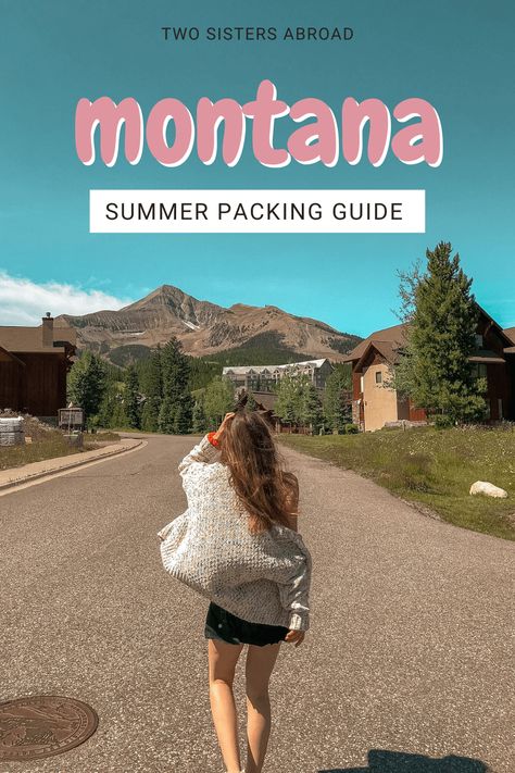 Mountains Outfits Summer, Hiking Outfit Montana, Wyoming Travel Outfit, Summer Yellowstone Outfits, Packing List For Montana, What To Pack For Yellowstone In Summer, Vacation Outfits Mountains Summer, Montana Clothing Style, Yellowstone Vacation Outfits