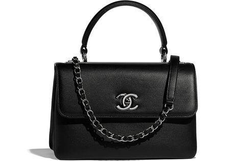 The Chanel Trendy CC Bag Is Designed In Smooth Leather, More Info Here... Chanel Handbags, Prada Handbags, Sacs Design, Chanel Cruise, Shopping Tote, Chain Shoulder Bag, Handbag Shopping, Flap Bag, Chanel Bag