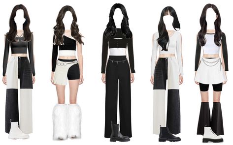 Sammie111 on ShopLook | The easiest way to find the perfect outfit Edit Png, Summer Sonic, Kpop Stage, Egirl Fashion, Kpop Concert Outfit, Black White Outfit, Preformance Outfits, Bts Inspired Outfits, Ideas For Party