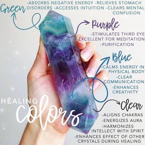 The healing colours of Rainbow 🌈 Fluorite!! Follow👉 @crystalsntherapy Follow👉 @crystalsntherapy For more amazing crystals and tips… Crystals Healing Properties, Purple Fluorite, Spiritual Crystals, Crystal Therapy, Crystal Healing Stones, Fluorite Crystal, Crystal Meanings, Gems And Minerals, Crystals Minerals