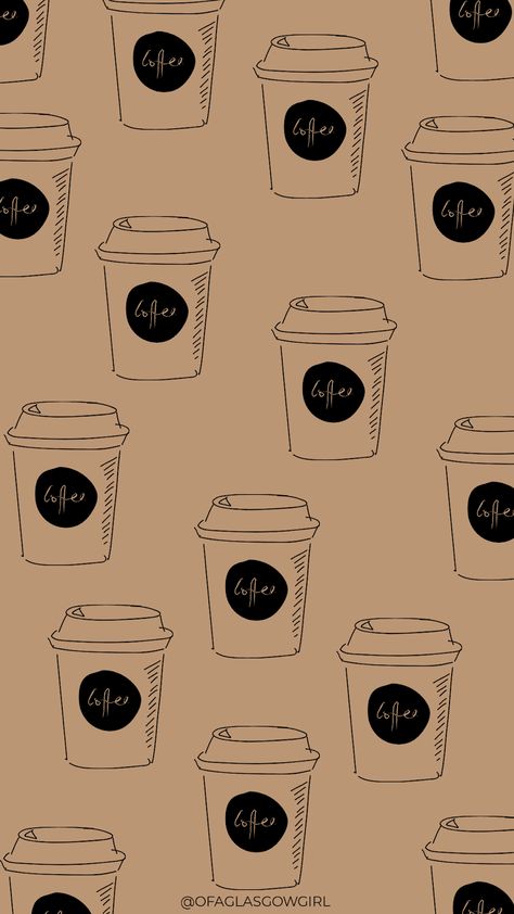 Phone Cover Template Free Printable, Cute Wallpapers Coffee, Coffee Template Background, Free Coffee Printables, Coffee Theme Wallpaper, Cute Coffee Wallpaper Iphone, Wallpaper Backgrounds Coffee, Coffee Background Graphics, Coffe Wallpapers