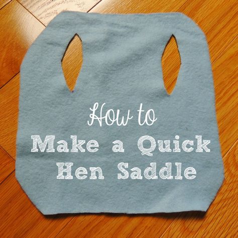 Linn Acres Farm: How to Make a Simple Hen Saddle/Apron Veggie Gardens, Diy Chicken Saddle, Chicken Saddle Pattern, Planting Seed, Chicken Clothes, Chicken Saddle, Urban Chicken Farming, Chicken Aprons, Chicken Sweater