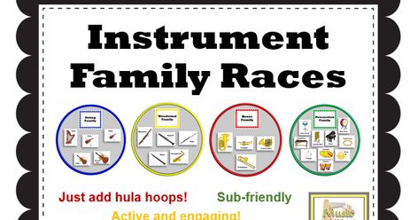 Music Lessons For Kids, Music Classroom Management, Substitute Ideas, Music Classroom Activities, Instrument Families, Elementary Music Class, Winter Music, Elementary Music Lessons, Sub Plan