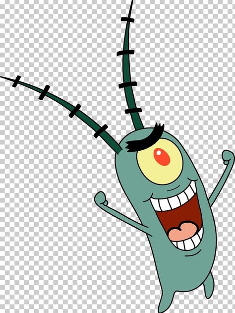 Sponge Bob Characters Drawing, Spongebob Characters Drawings, Spongebob Clipart, Plankton And Karen, Spongebob Plankton, Spongebob Squarepants Characters, Plankton Spongebob, Spongebob Characters, The Krusty Krab