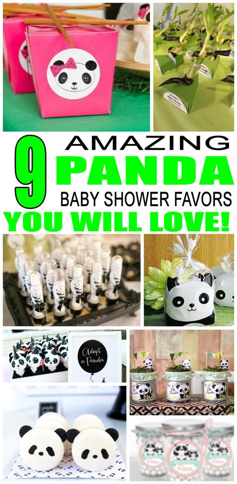 Panda Themed Baby Shower Ideas, Panda Theme Baby Shower Ideas, Panda Baby Shower Ideas, Panda Baby Shower Theme, Panda Party Favors, Baby Shower Favor Ideas, Baby Shower Party Favors Boy, Best Baby Shower Favors, Panda Theme