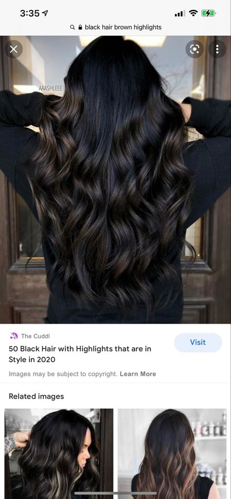 Balayage, Dark Hair Mocha Highlights, Deep Brown Hair With Lowlights, Jet Black Hair With Lowlights, Subtle Low Lights For Dark Hair, Low Lights On Brown Hair Brunettes, Black Hair Lowlights, Partial Balayage Black Hair, Dark Chocolate Brown Hair With Lowlights