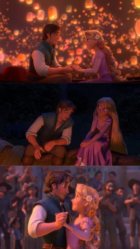 Eugene And Rapunzel Wallpaper, Tangled Flynn And Rapunzel, Repanzul And Flyn, Rapanzul Prince, Repunzle And Fin, Rapenzul And Flynn, Rapanzul And Flynn, Flynn Looking At Rapunzel, Rapunzel E Jose