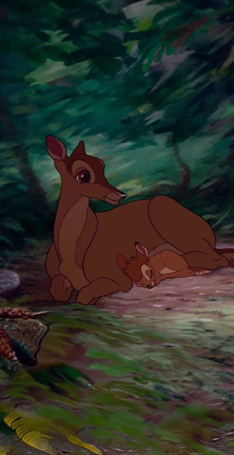 Old Disney, Nature Cartoon Aesthetic, Disney Core, Old Disney Movies, Bambi Disney, Disney Pixar Movies, Disney Background, Childhood Movies, Pixar Movies