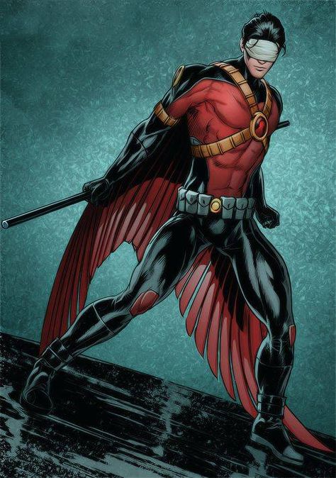 Blind Robin Red Robin Bird, Timothy Drake, Tim Drake Red Robin, Robin Tim Drake, Robin Dc, Univers Dc, Red Robin, Robin Bird, Tim Drake