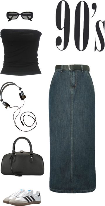 90s Outfit | ShopLook 80s 90s 2000s Outfits, Jean Jacket 90s Outfit, 1990s Inspired Outfit, 90 Chic Outfit, Alt 90s Outfits, Summer Style 90s, 90s Minimalist Outfits, 80s 90s 2000s Fashion, 90s Fashion Women Summer