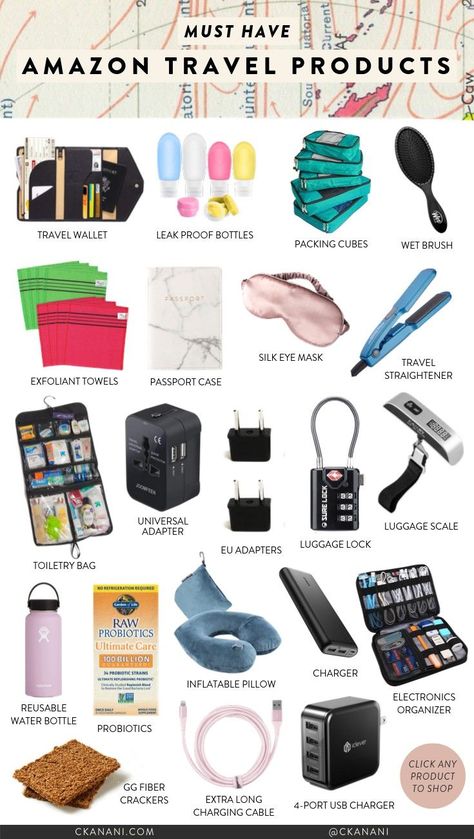 The best Amazon Prime products for travel — everything you need to bring on your next trip! #travel #amazon #amazonprime #traveltips #packingtips #packing #packinglist #ltkunder100 #ltktravel #ltkunder50 Packing Organizers Travel, Car Travel Essentials Road Trips, Best Packing Cubes For Travel, Stuff To Pack For A Road Trip, Best Bags For Travel, Carry On Travel Essentials, Stuff You Need From Amazon, Things To Bring On A Trip, Things To Put In Your Bag