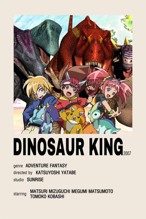 Minimalist Anime Poster, Poster Polaroid, King B, One Piece Ep, Dino Rey, Minimalist Anime, Dinosaur King, Generator Rex, Minimalist Posters