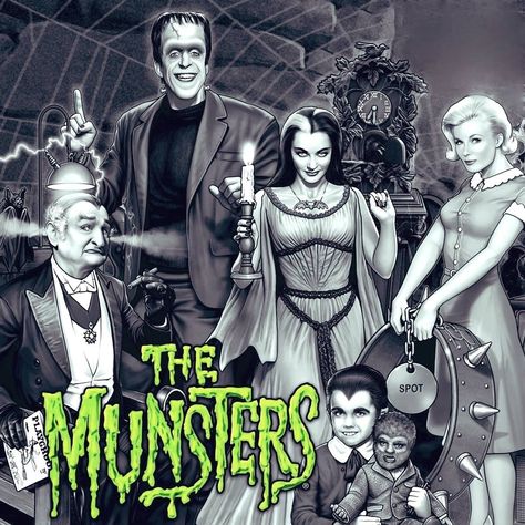 Marilyn Munster, Nature Gifs, Munsters Tv Show, Eddie Munster, Herman Munster, My Legacy, Fantasy Nature, The Munster, Lily Munster