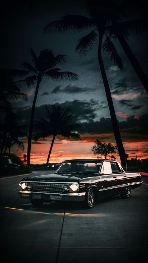 Impala Car Wallpaper, Classic Muscle Cars Wallpaper, Old School Wallpaper Vintage, Low Rider Wallpaper Iphone, Muscle Car Wallpaper Iphone, American Muscle Cars Wallpapers, Muscle Cars Women, Muscle Wallpaper, Old Muscle Cars Wallpaper